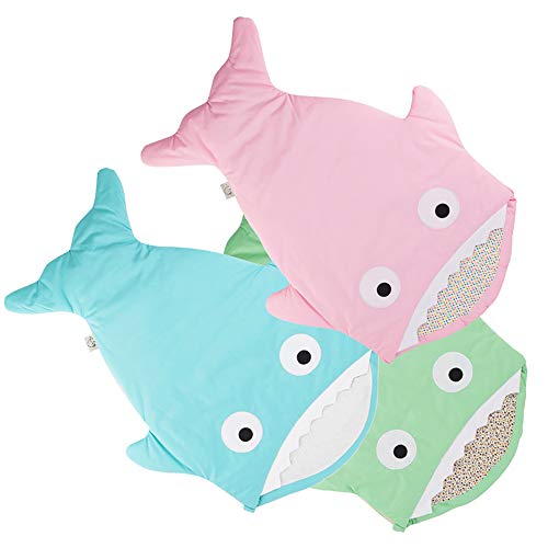 Super Comfy Cartoon Shark Sleeping Bag for Newborns
