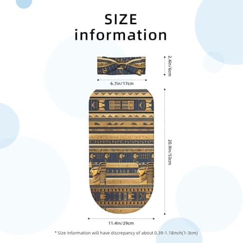 Egyptian Pharaonic Frescoes Baby Swaddle Set