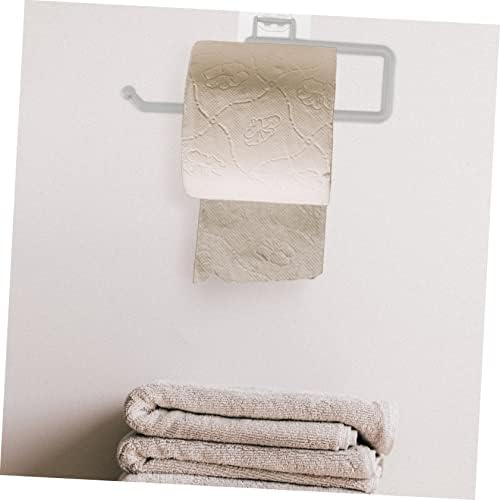 POPETPOP Wall-Mounted Toilet Paper Holder Stylish Multi-Functional