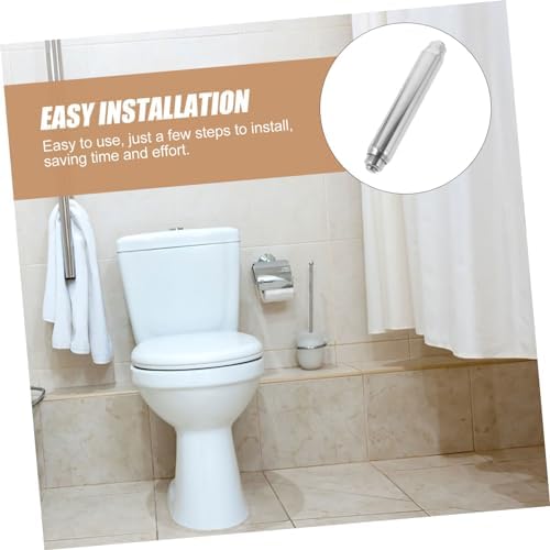 Lurrose Stainless Steel Toilet Paper Holder Rod