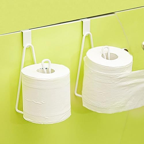 Wedhapy Toilet Roll Holder Over the Tank - White