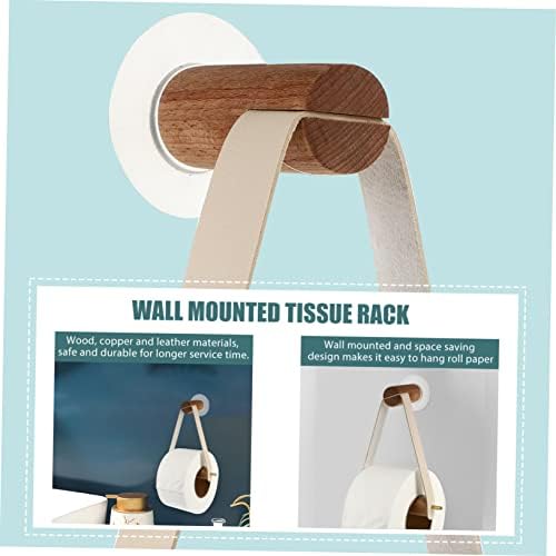 Gadpiparty Wall Hanging Rack for Toilet Paper and Towels