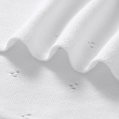 Mimixiong Organic Cotton Baby Blanket 40x30 Inch
