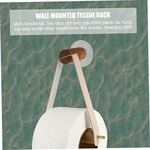 FIXOSHEE Wall Roll Paper Rack for Bathroom Kitchen