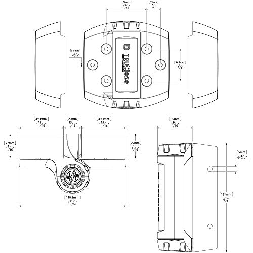 DD Technologies MagnaLatch Top Pull Gate Latch Kit - Child Safety