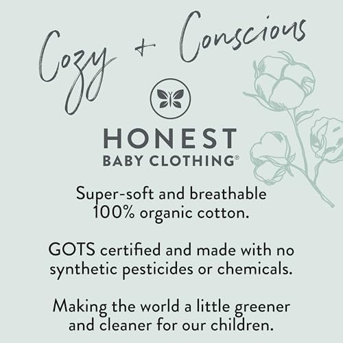 HonestBaby Organic Cotton Crib Sheet Set - Sketchy Floral Pink