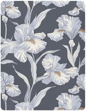 ALAZA Paisley Crib Sheets for Girls and Boys