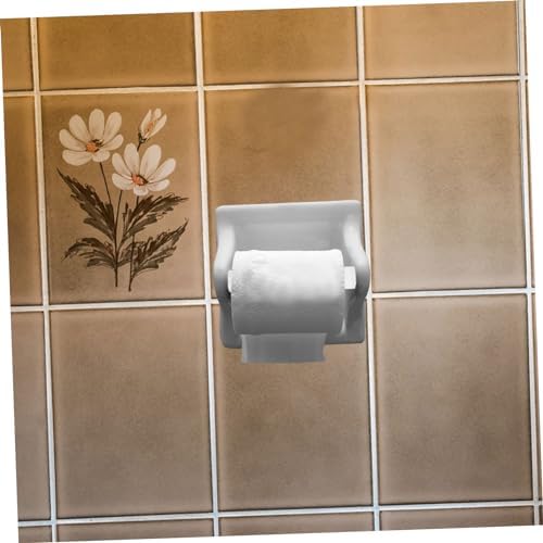 STOBOK Retractable Toilet Paper Holder Roller Replacement 1