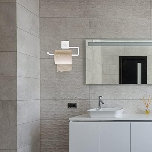 KONTONTY 1pc Wall-Mounted Tissue Holder No Drilling Design