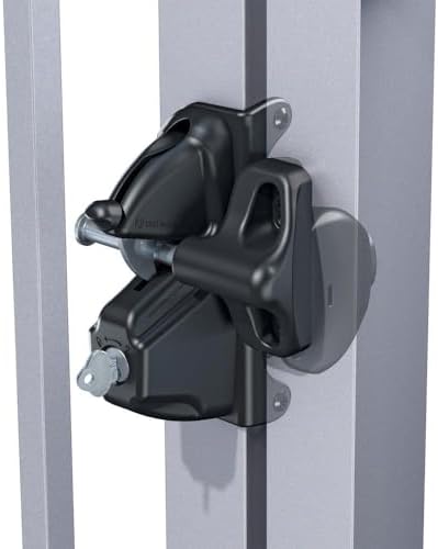 DD Technologies Lokklatch Deluxe Security Gate Latch - Black