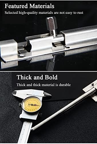 SHAUNI Upgraded Stainless Steel Slide Bolt 4 Pack Door Latch Lock