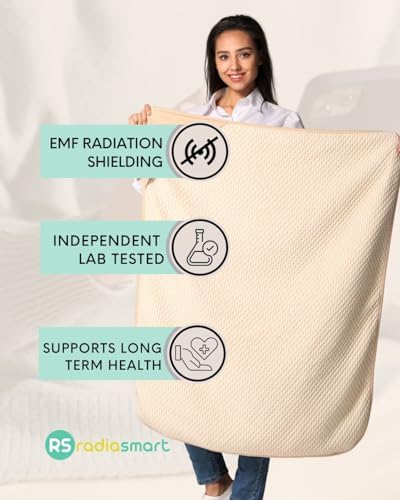 Radia Smart Large Organic Pregnancy Blanket with EMF Protection