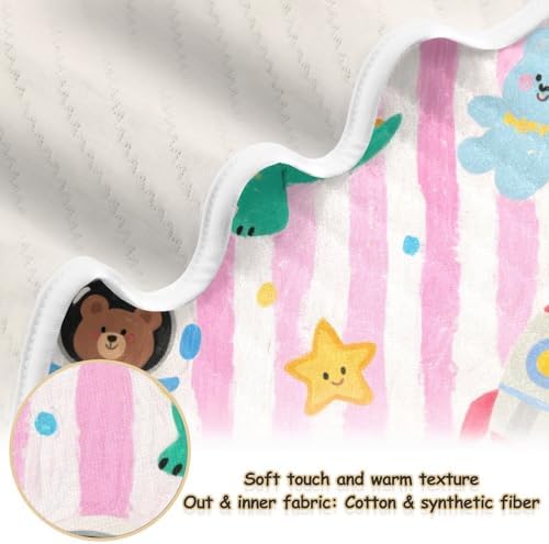 Sanluoli Personalized Baby Name Blanket 30x40in