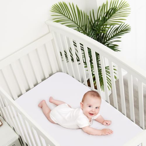 Biloban Waterproof Crib Sheets 2 Pack