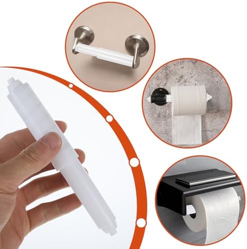 Quilax 2Pcs Toilet Paper Holder Roller Replacement