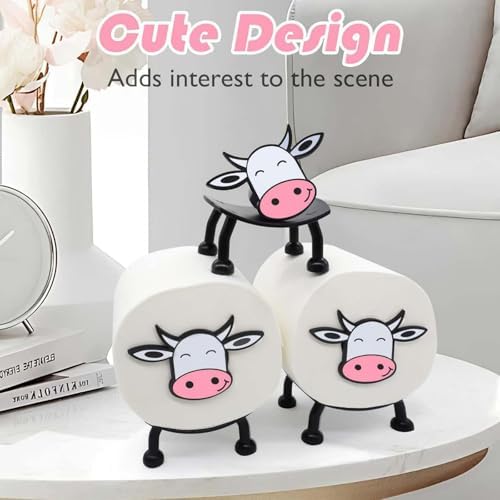 Adorable Cow Toilet Paper Holder for Bathroom Decor