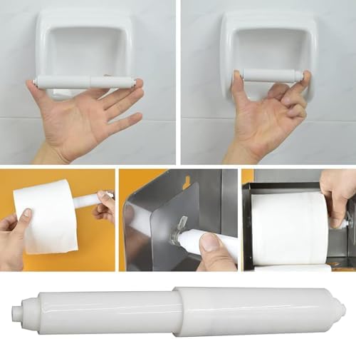 3Pcs Adjustable Toilet Paper Roller Replacement Spindle