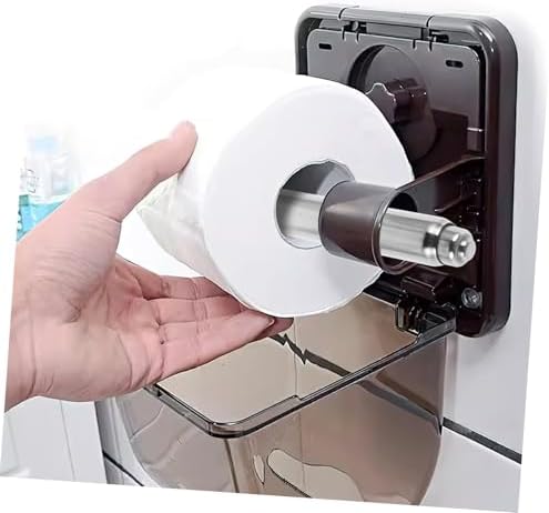 Cabilock Retractable Toilet Paper Holder Rod