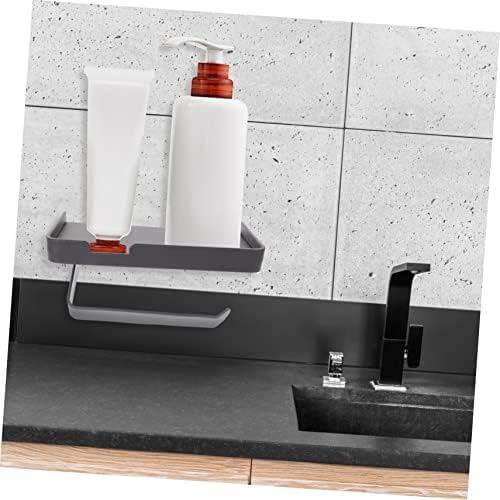 Alipis Dual-Use Toilet Paper Holder with Storage Shelf