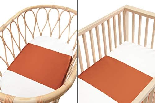 Sleepy Silk Set of 2 Terracotta Silk Sleeves for Baby