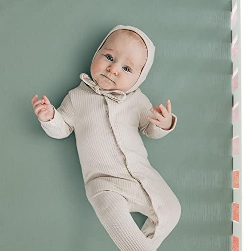GRSSDER 100 Cotton Muslin Crib Sheets 2 Pack