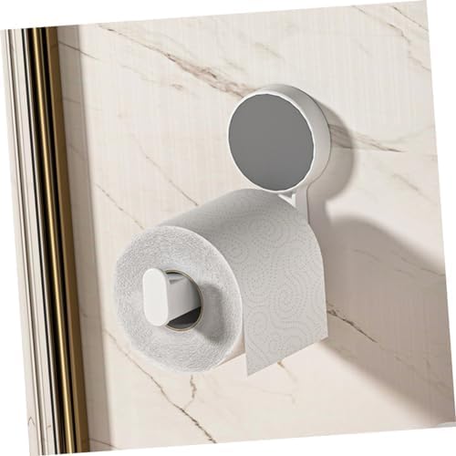 Wall Mount Toilet Paper Holder with Towel Rack