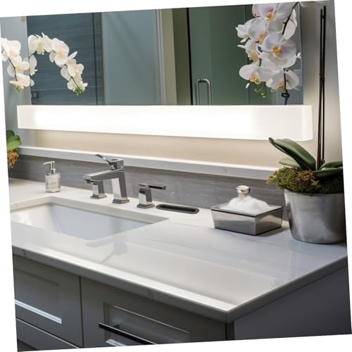 Cabilock 3pcs Bathroom Cabinet with Tissue Box Cover and Shelf
