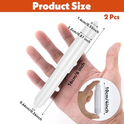 Quilax 2Pcs Toilet Paper Holder Roller Replacement