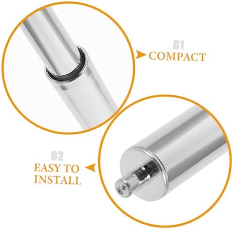 Hemobllo 4pcs Stainless Steel Toilet Paper Holder Rod