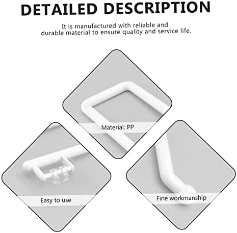 Vaguelly 1pc Wall-Mounted Toilet Paper Rack Simple Design