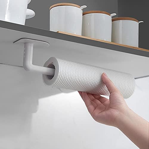 Multi-Functional Adhesive Paper Holder for Bathroom Toilet