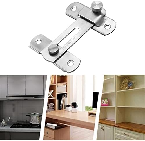 LCARY Stainless Steel Gate Latch Lock Guard 1