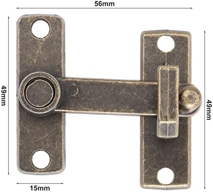SHAUNI Bronze Guard Latch Bolt with Screws