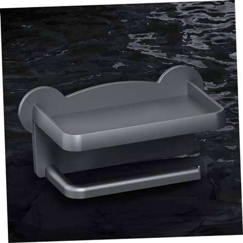 OSALADI Dual Napkin Holder Toilet Paper Wall Mount Organizer