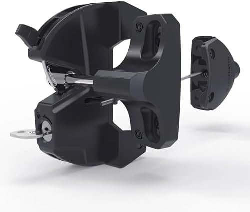DD Technologies LokkLatch with Push Button Black