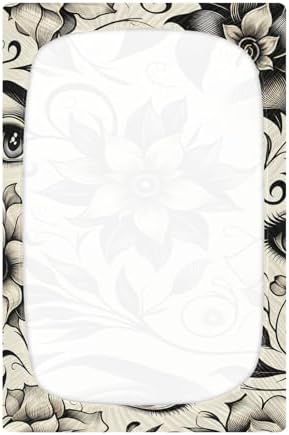 Elegant Eyes Paisley Crib Sheets for Boys and Girls