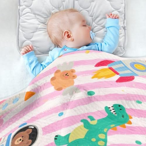 Sanluoli Personalized Baby Name Blanket 30x40in