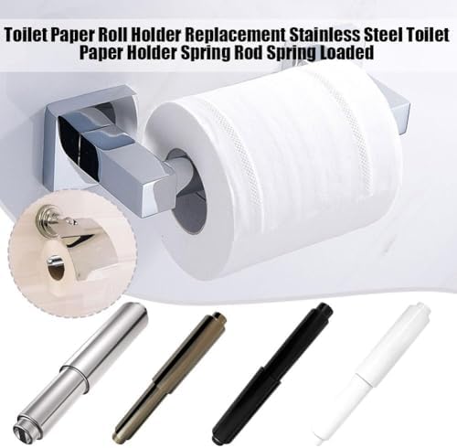 Stainless Steel Retractable Toilet Paper Rod Holder