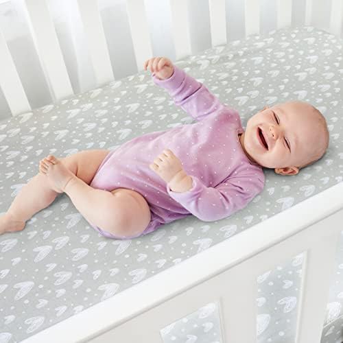 Biloban Waterproof Crib Mattress Protector 2 Pack