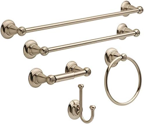 Delta Faucet PTR24-BN Porter Towel Bar 24 SpotShield Brushed Nickel 1
