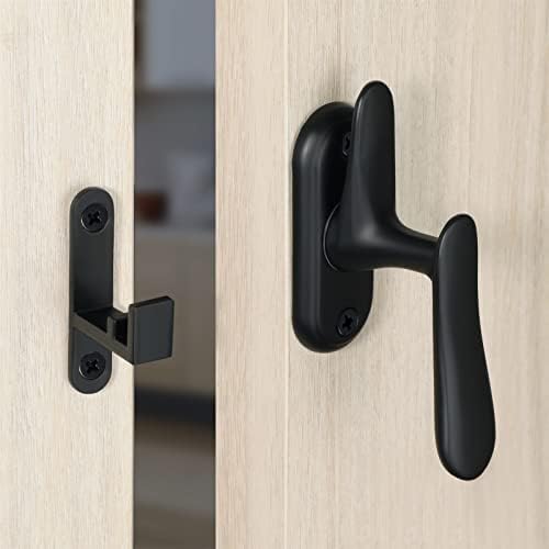 SHAUNI Black 304 Stainless Steel Gate Latch 1Pcs