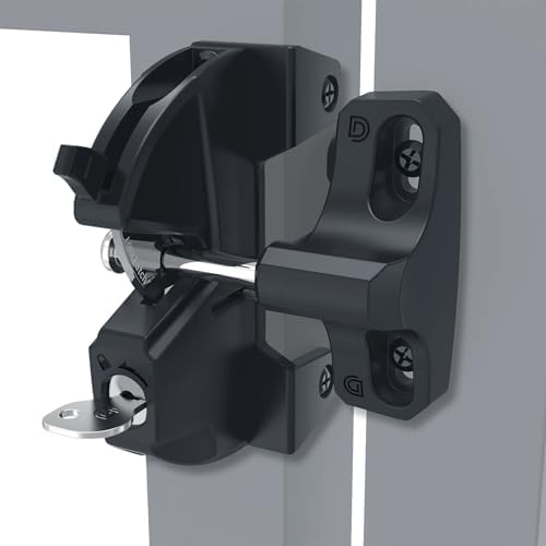 DD Technologies LokkLatch with Push Button Black