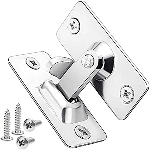 SHAUNI 90 Degree Stainless Steel Slide Latch Lock