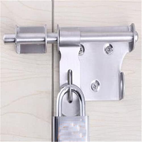 SHAUNI Long Silver Stainless Steel Gate Latch
