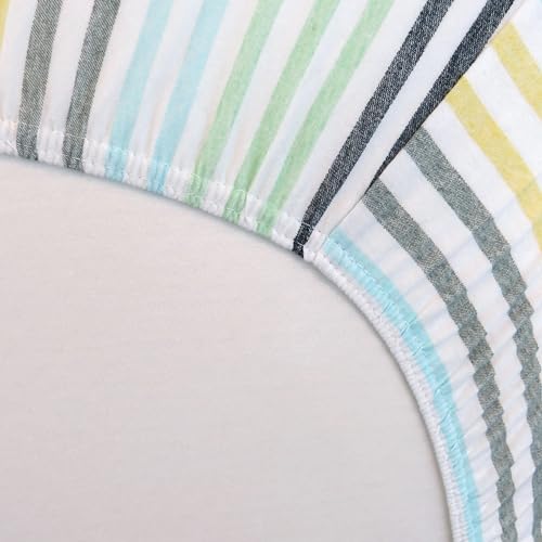 HonestBaby Organic Cotton Crib Sheets Set - Dark Navy One Size