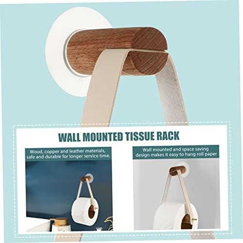 FIXOSHEE Wall Roll Paper Rack for Bathroom Kitchen