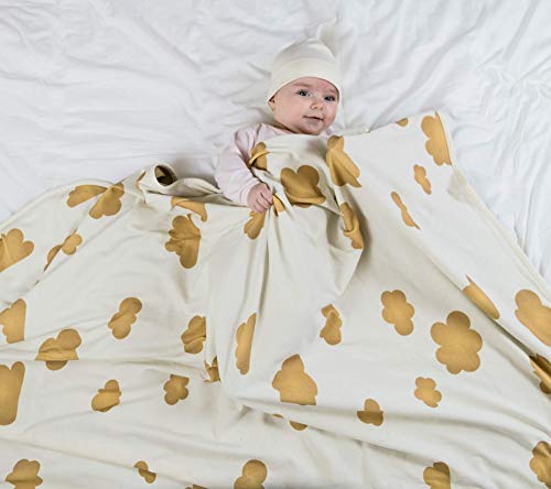 MAUM-B Wool Blanket for Babies Temperature Regulating Soft Comfort 1