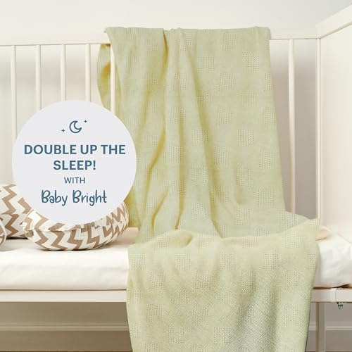 Baby Bright Swaddle Blanket - Mint Viscose 1