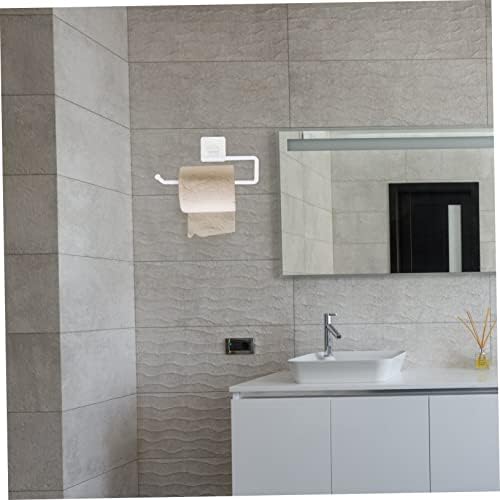 Vaguelly 1pc Wall-Mounted Toilet Paper Rack Simple Design