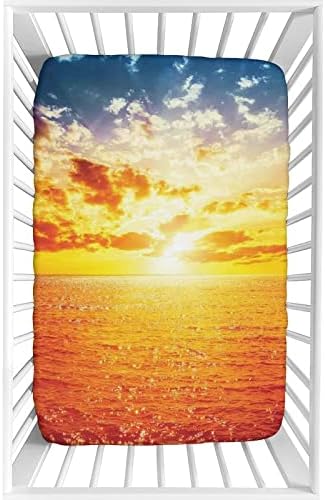 XISUNYA Decorative Crib Sheet 28x52 Microfiber